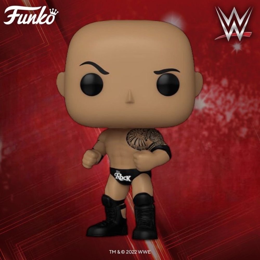 Funko Pop! WWE The Rock Figure #137!